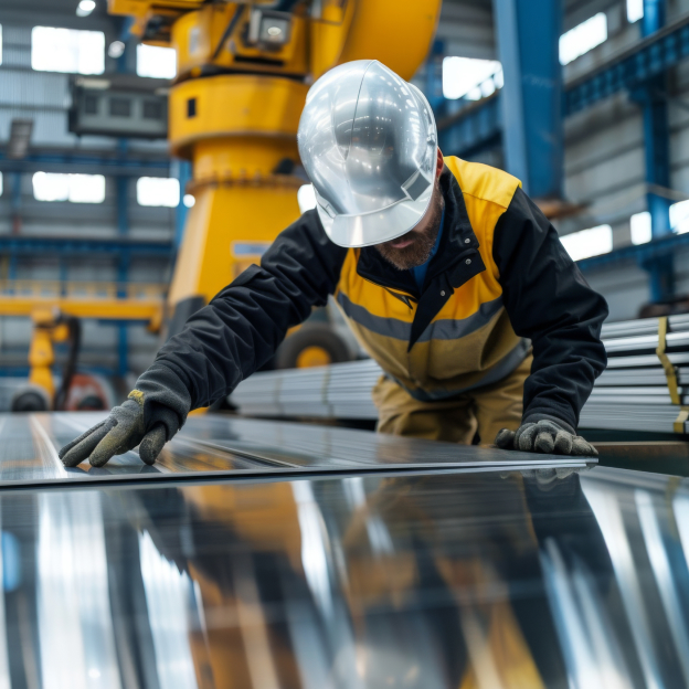 découpe d'acier à Mennetou-sur-Cher près de Romorantin-Lanthenay dans le Loir-et-Cher 41